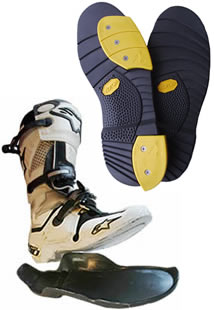 botte supermotard